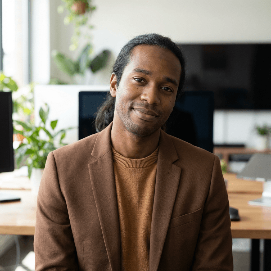 Marcus Thompson, office manager in Cincinnati