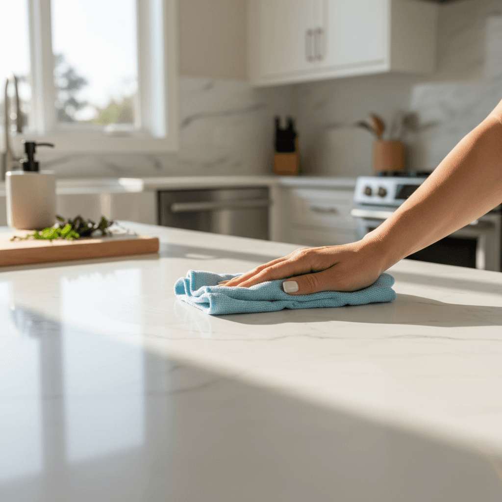 Residential kitchen cleaning